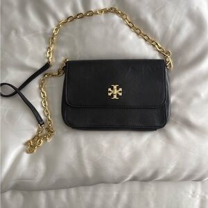 Tory Burch Black Leather Crossbody Bag
